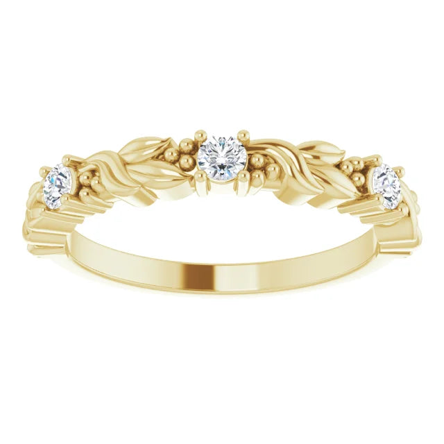 Lab Diamond Anniversary Band