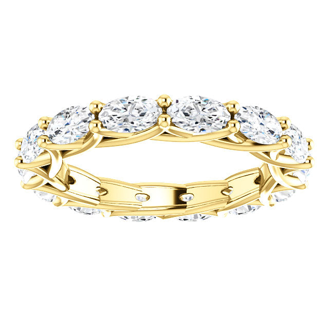 3.00ct Oval Lab Grown Diamond Eternity Band