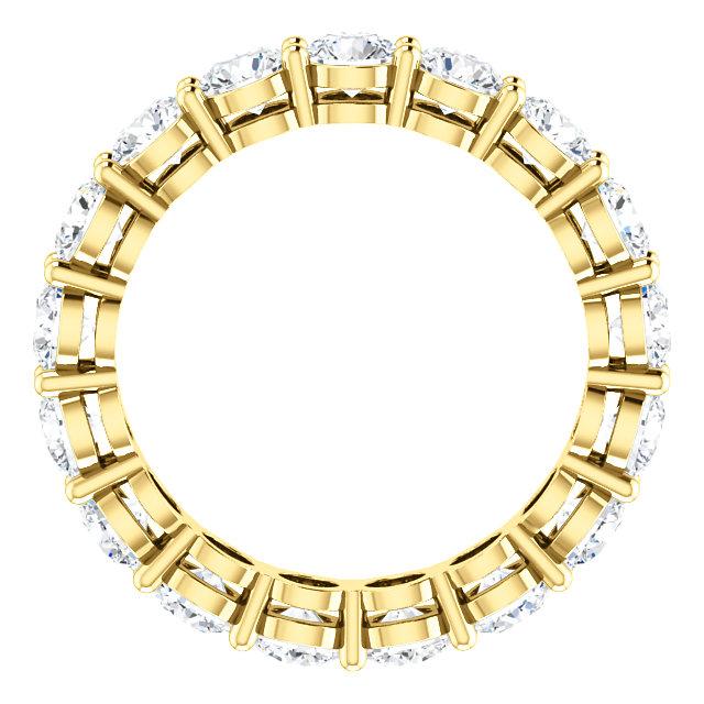 4.25ct Round Brilliant Moissanite Eternity Band - I Heart Moissanites