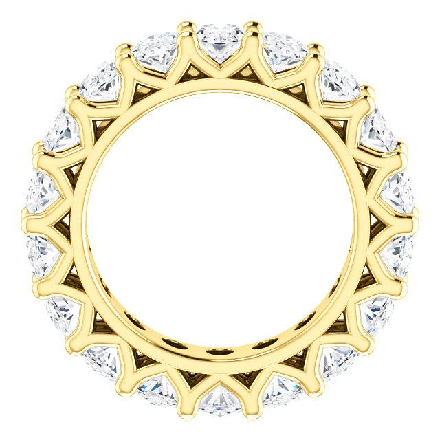 9.00ct Oval Moissanite Eternity Band - I Heart Moissanites