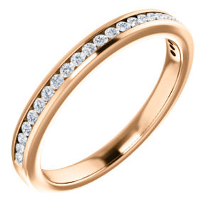 Lab Diamond Wedding Band