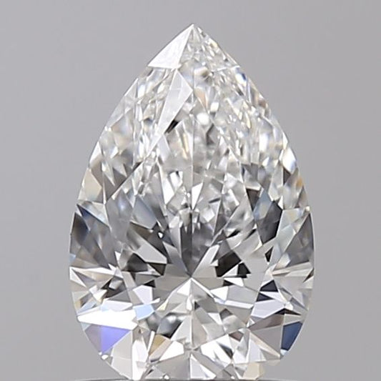 Pear 0.75ct F Colour & VVS2 Clarity Lab Diamond