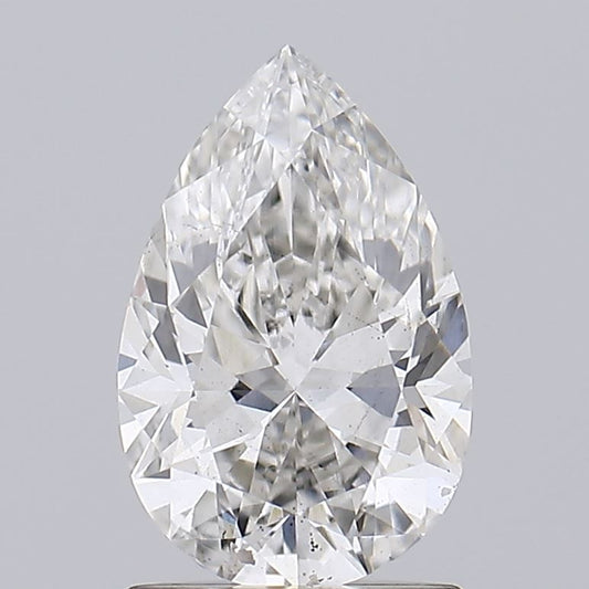 Pear 0.50ct H Colour & SI1 Clarity Lab Diamond