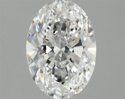 Oval 0.50ct F Colour & VS1 Clarity Lab Diamond