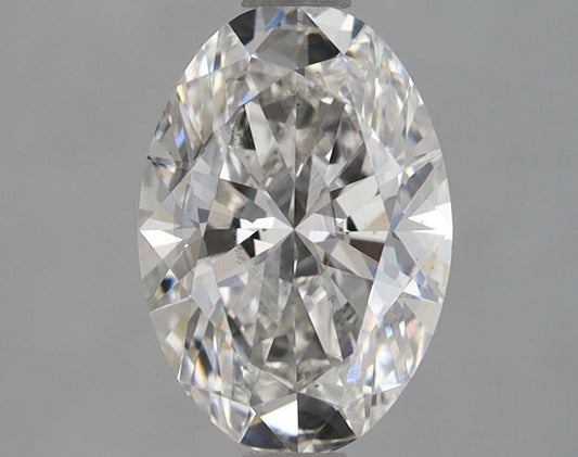 Oval 0.50ct H Colour & SI1 Clarity Lab Diamond