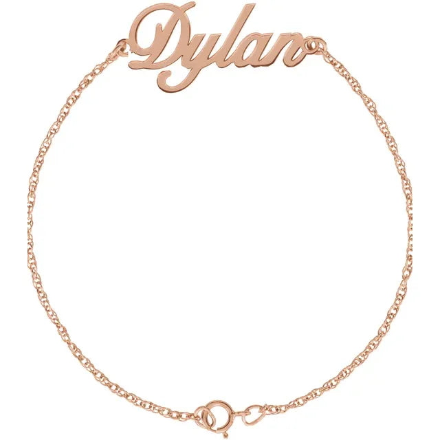 Petite Name Bracelet