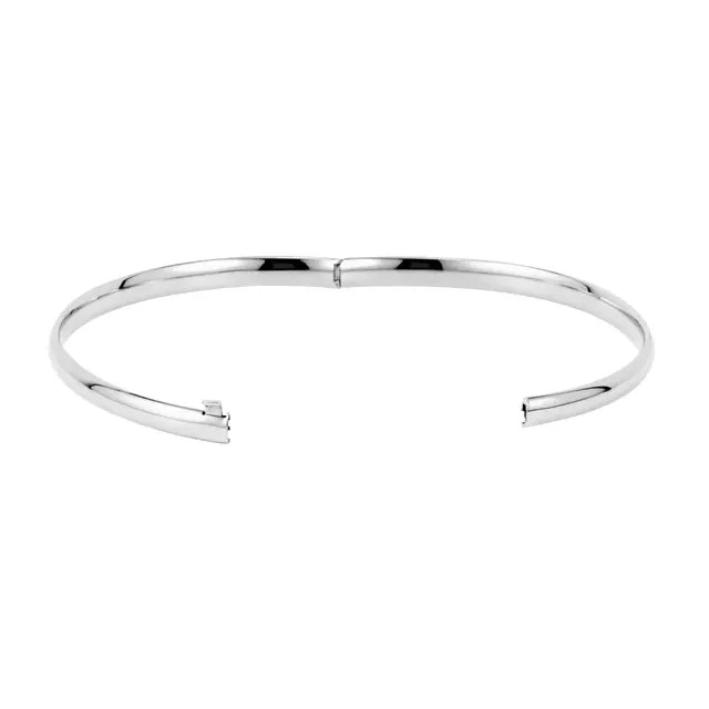 4mm Wide Hinged Style Bangle