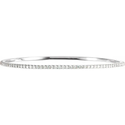 4.00ct Claw Set Stack Bangle