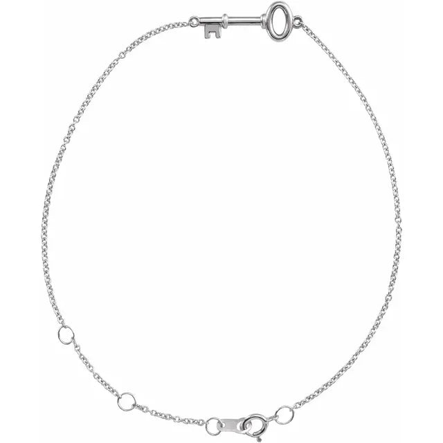 Petite Key Bracelet