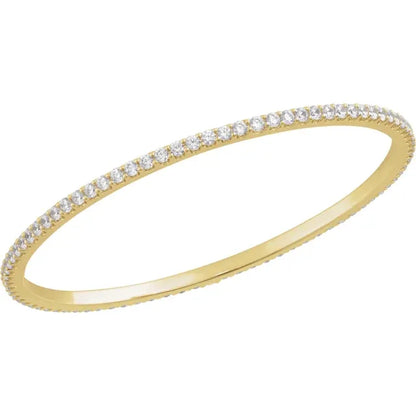 5.00ct Claw Set Stack Bangle