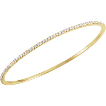 2.00ct Claw Set Stack Bangle