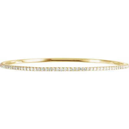 4.00ct Claw Set Stack Bangle