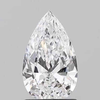 Pear 0.50ct F Colour & VS1 Clarity Lab Diamond