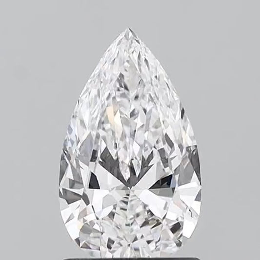 Pear 0.50ct F Colour & VS1 Clarity Lab Diamond