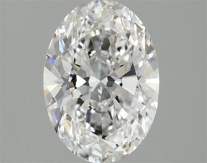 Oval 0.50ct F Colour & VS1 Clarity Lab Diamond
