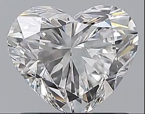 Heart 0.50ct F Colour & VS2 Clarity Lab Diamond
