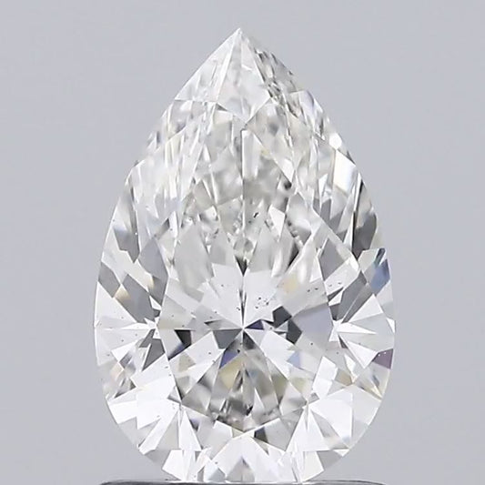 Pear 0.50ct G Colour & SI1 Clarity Lab Diamond