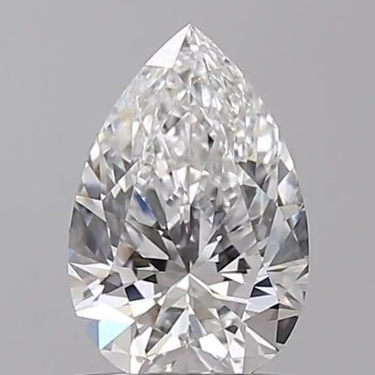 Pear 0.75ct F Colour & VVS2 Clarity Lab Diamond