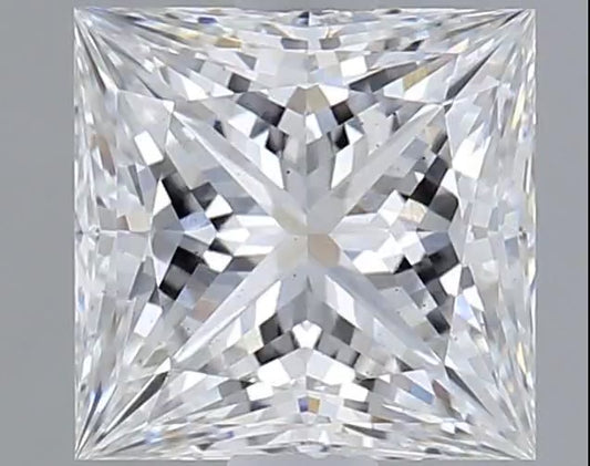 Princess 0.50ct F Colour & VS2 Clarity Lab Diamond
