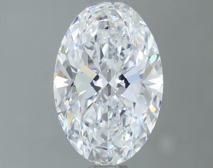 Oval 5.00ct D Colour & VVS2 Clarity Lab Diamond