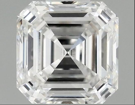 Asscher Lab Diamond - 0.50ct F VS2