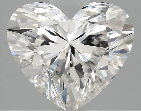 Heart 0.50ct F Colour & VVS2 Clarity Lab Diamond