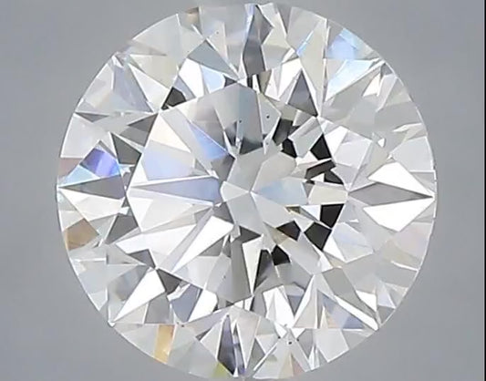 Round Brilliant 0.50ct F Colour & VS1 Clarity Lab Diamond