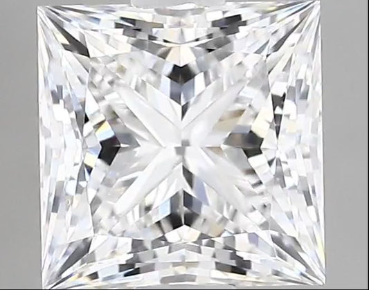 Princess 0.50ct E Colour & VVS1 Clarity Lab Diamond