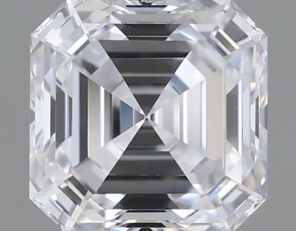 Asscher Lab Diamond - 0.50ct D VVS1