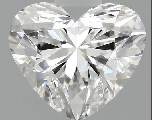 Heart 0.50ct E Colour & VVS2 Clarity Lab Diamond