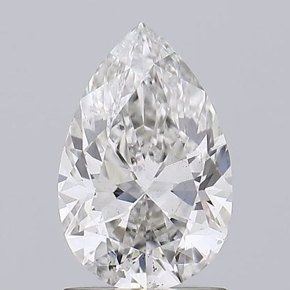 Pear 0.75ct H Colour & SI1 Clarity Lab Diamond