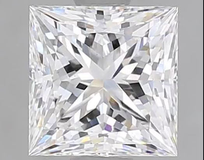 Princess 0.50ct F Colour & VS1 Clarity Lab Diamond