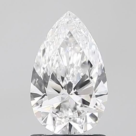 Pear 0.50ct D Colour & VS1 Clarity Lab Diamond