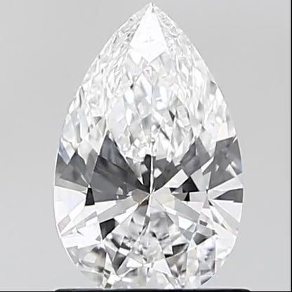 Pear 0.50ct E Colour & VVS2 Clarity Lab Diamond
