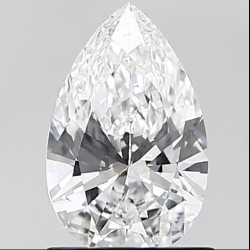 Pear 0.50ct E Colour & VVS2 Clarity Lab Diamond