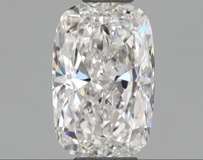 Elongated Cushion 0.50ct F Colour & VVS2 Clarity Lab Diamond