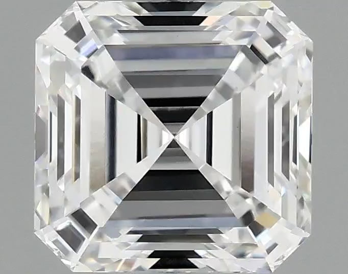 Asscher Lab Diamond - 0.50ct D VVS2