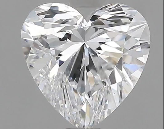 Heart 0.50ct D Colour & VS1 Clarity Lab Diamond