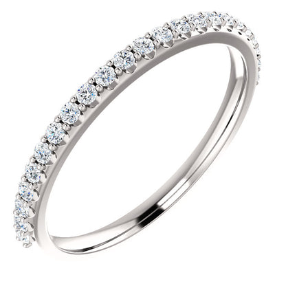 Lab Diamond Wedding Band