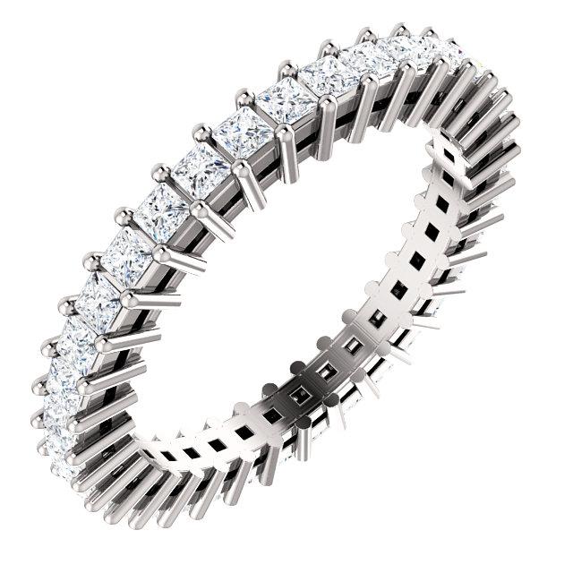 Princess Diamond Eternity Band