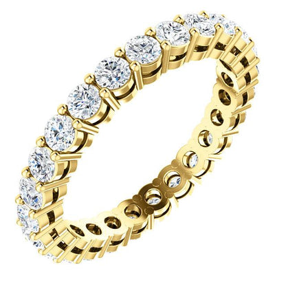 Round Brilliant Lab Grown Diamond Eternity Band