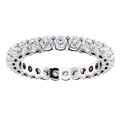 Round Brilliant Lab Grown Diamond Eternity Band