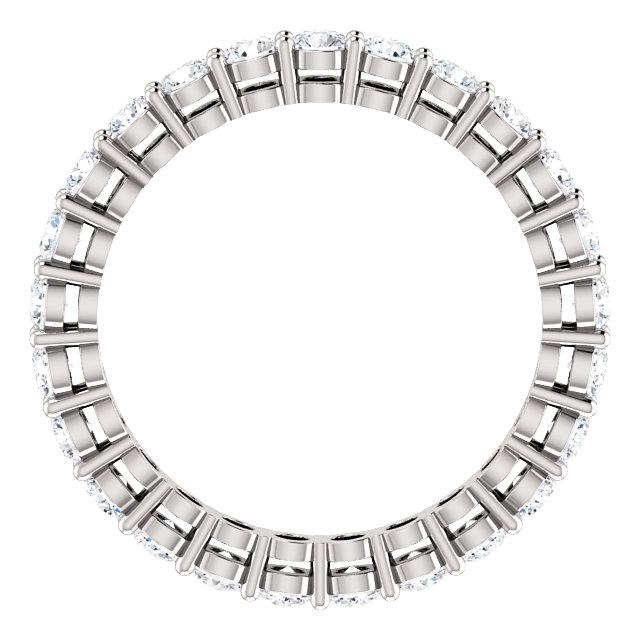 Round Brilliant Lab Grown Diamond Eternity Band