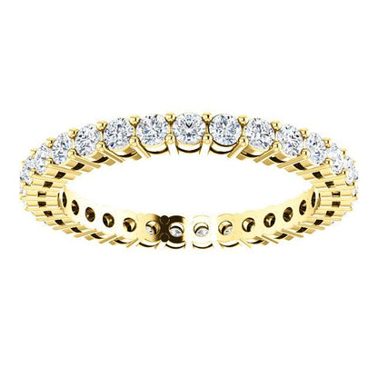 Round Brilliant Lab Grown Diamond Eternity Band