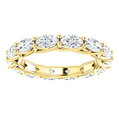 3.00ct Oval Lab Grown Diamond Eternity Band