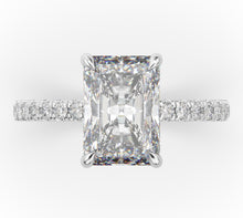 Radiant Claw Set Style Engagement Ring