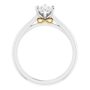 Six Claw Marquise Solitaire Engagement Ring