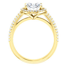Oval Halo Style Engagement Ring