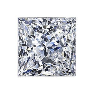 2.00ct E VS1 Princess Lab Created Diamond