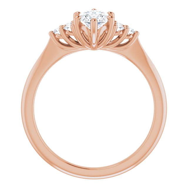 Marquise Antique Inspired Design Engagement Ring